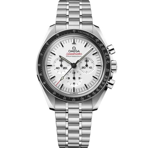 omega speedmaster moonwatch professional white dial 310.30.42.50.04.001|omega speedmaster watch.